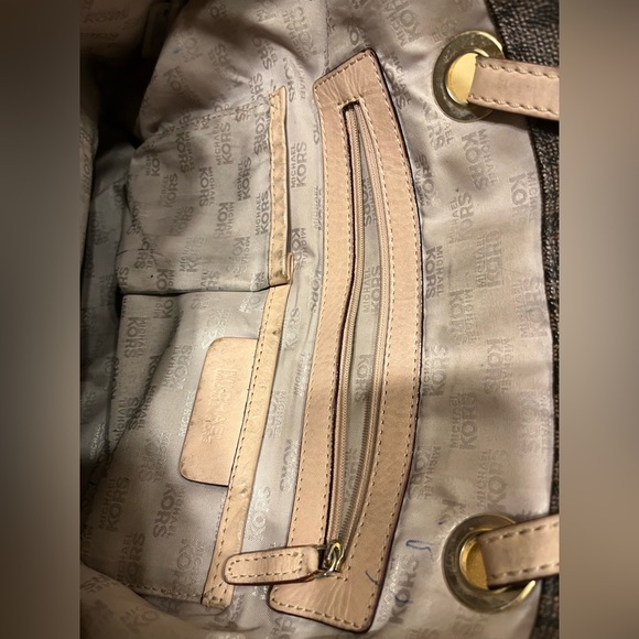 MICHAEL KORS logo label satchel bag 💼 - Picture 6 of 15